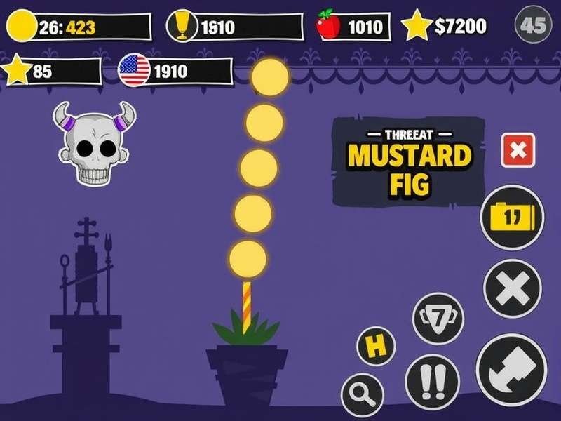 Mustard Mayhem Mania Game Screenshot